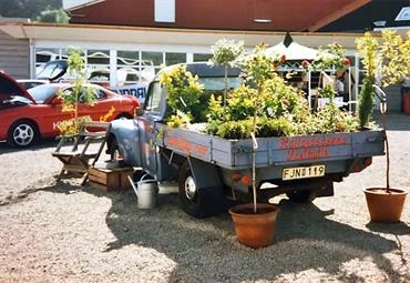Transportbil från Hallandsåsens Växtbutik Transportbil från Hallandsåsens Växtbutik